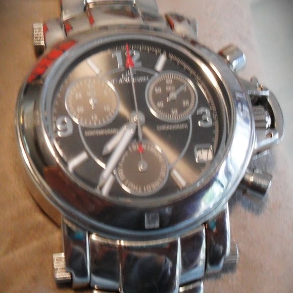 Klaus-Kobec Contemporary Chronograph KKL2008 .24 TCW Diamond Ladies Watch - Picture 1 of 7